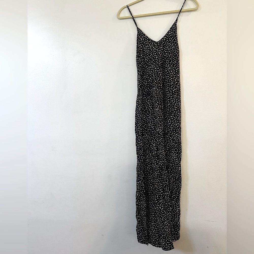 Maxi Dress with Low Cross Back Straps - Small